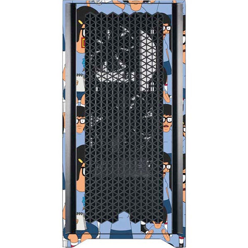 Bobs Burgers Tina Belcher Corsair 4000D Tempered Glass Mid-Tower ATX Case Skin