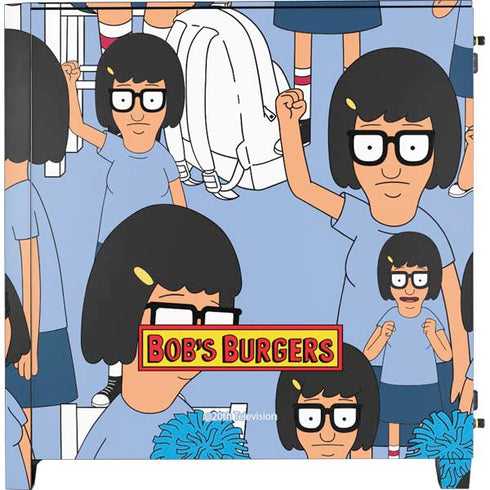 Bobs Burgers Tina Belcher Corsair 4000D Tempered Glass Mid-Tower ATX Case Skin