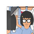 Bobs Burgers Tina Belcher Corsair 4000D Tempered Glass Mid-Tower ATX Case Skin