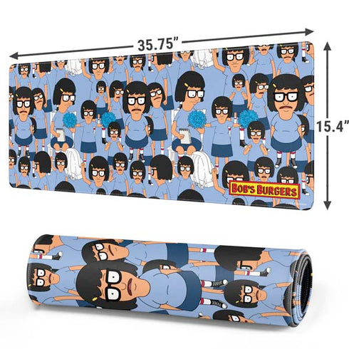 Bobs Burgers Tina Belcher Gaming Mouse Pad