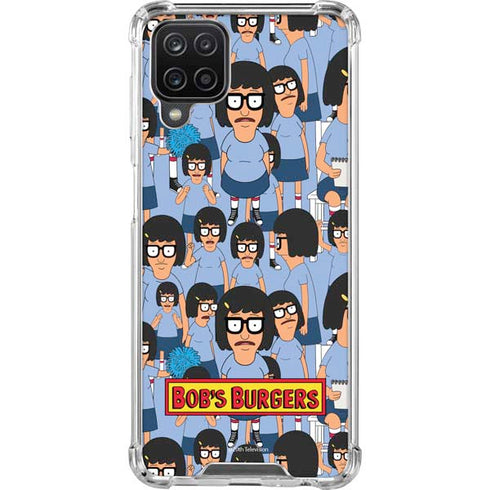 Bobs Burgers Tina Belcher Galaxy A12 Clear Case