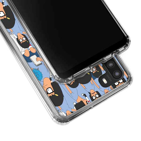Bobs Burgers Tina Belcher Galaxy A21 Clear Case