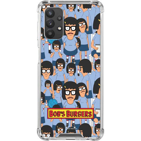 Bobs Burgers Tina Belcher Galaxy A32 5G Clear Case