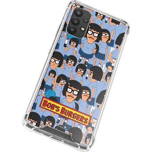 Bobs Burgers Tina Belcher Galaxy A32 5G Clear Case