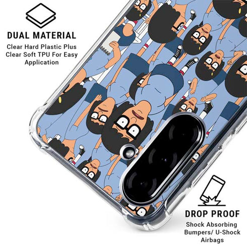 Bobs Burgers Tina Belcher Galaxy A36 5G Clear Case