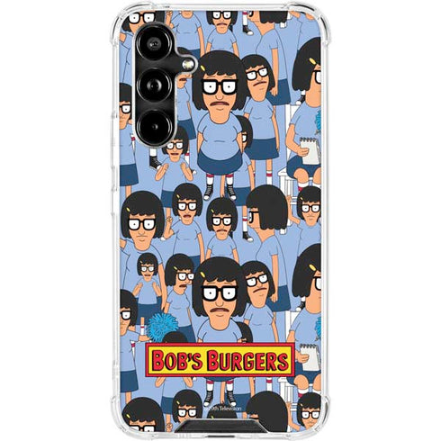 Bobs Burgers Tina Belcher Galaxy A54 5G Clear Case