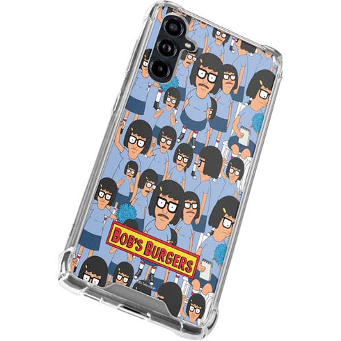 Bobs Burgers Tina Belcher Galaxy A54 5G Clear Case