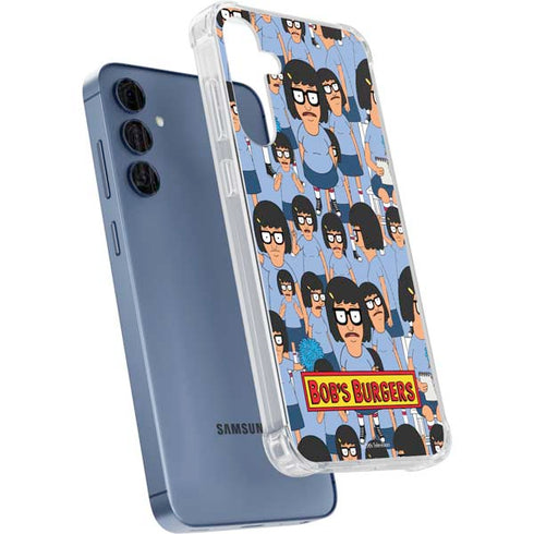 Bobs Burgers Tina Belcher Galaxy A55 5G Clear Case