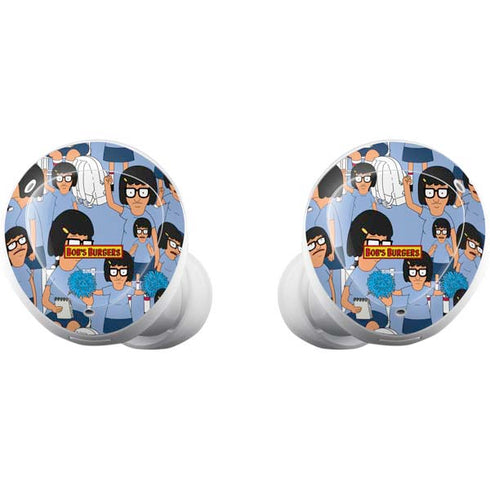 Bobs Burgers Tina Belcher Galaxy Buds Plus Skin