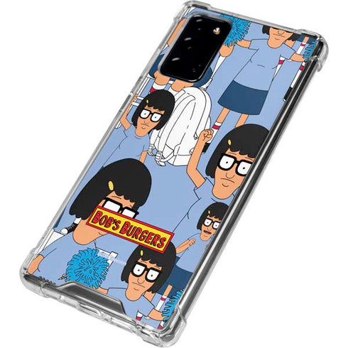 Bobs Burgers Tina Belcher Galaxy Note20 5G Clear Case