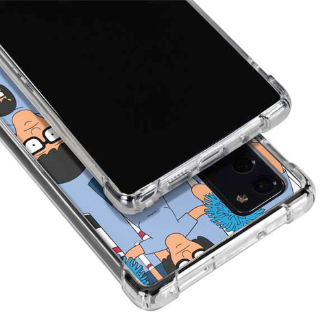 Bobs Burgers Tina Belcher Galaxy Note20 5G Clear Case