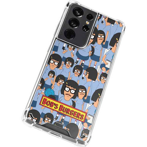 Bobs Burgers Tina Belcher Galaxy S21 Ultra 5G Clear Case