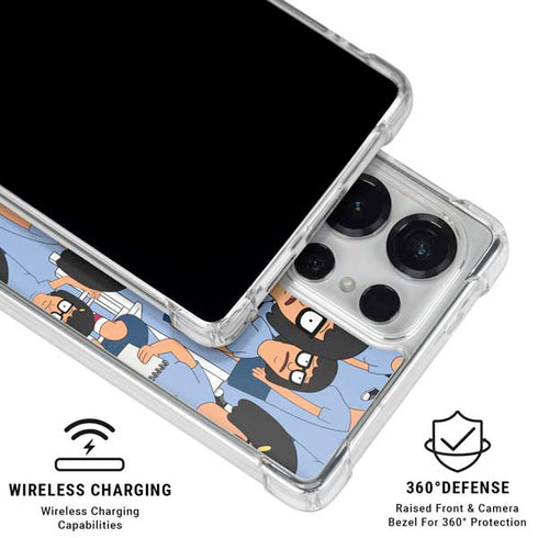 Bobs Burgers Tina Belcher Galaxy S25 Ultra Clear Case