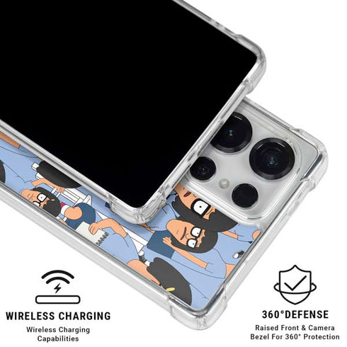 Bobs Burgers Tina Belcher Galaxy S26 Ultra Clear Case