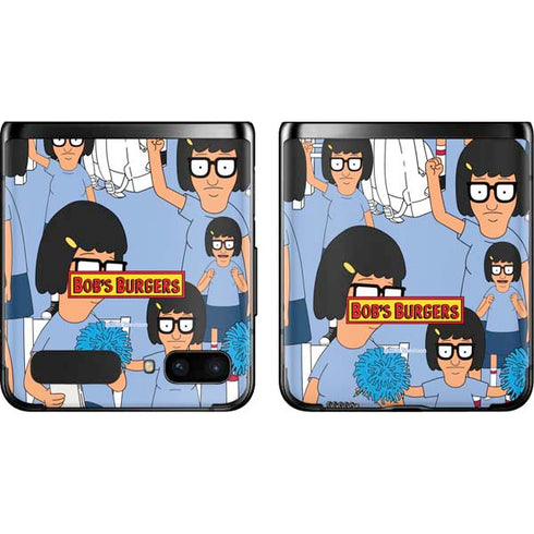 Bobs Burgers Tina Belcher Galaxy Z Flip Skin
