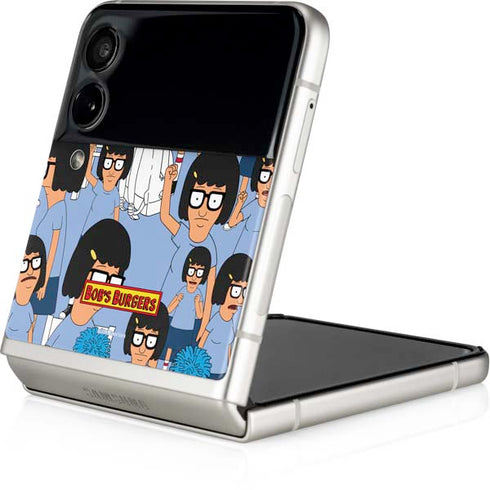 Bobs Burgers Tina Belcher Galaxy Z Flip3 5G Skin