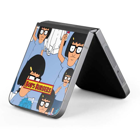 Bobs Burgers Tina Belcher Galaxy Z Flip6 Skin