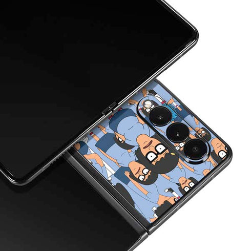 Bobs Burgers Tina Belcher Galaxy Z Fold3 5G Skin