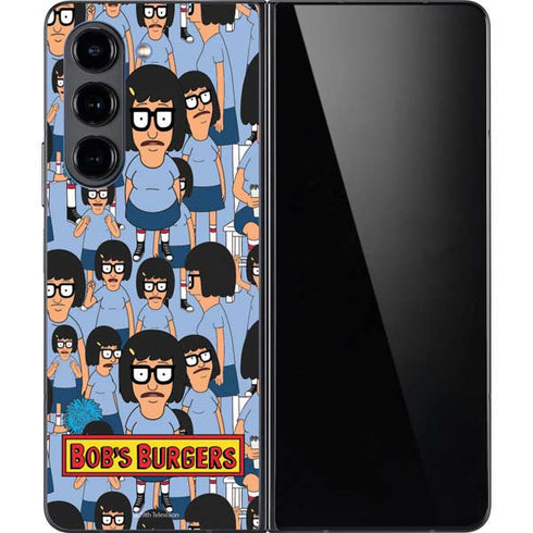 Bobs Burgers Tina Belcher Galaxy Z Fold5 5G Skin