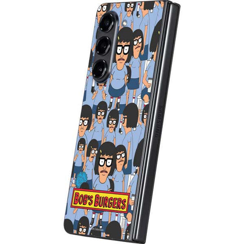 Bobs Burgers Tina Belcher Galaxy Z Fold5 5G Skin
