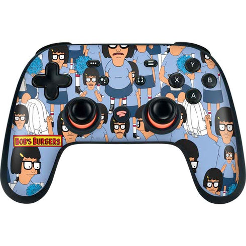 Bobs Burgers Tina Belcher Google Stadia Controller Skin