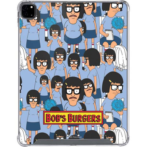 Bobs Burgers Tina Belcher iPad Pro 12.9in (2020) Clear Case