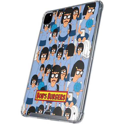 Bobs Burgers Tina Belcher iPad Pro 12.9in (2020) Clear Case