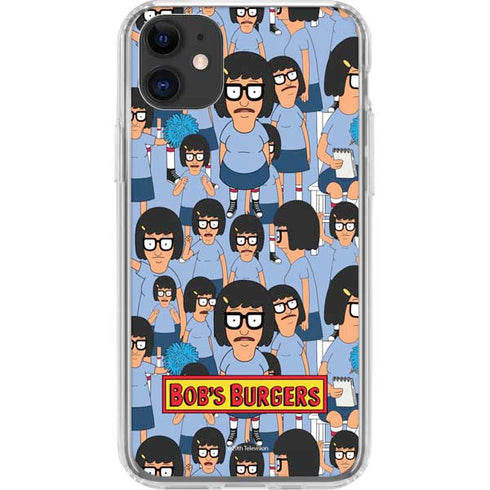 Bobs Burgers Tina Belcher iPhone 11 Clear Case