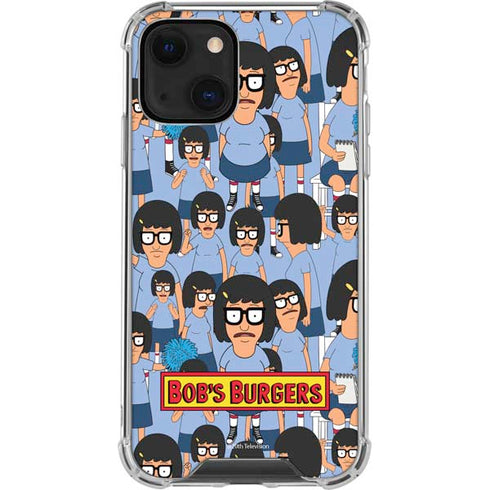 Bobs Burgers Tina Belcher iPhone 13 Mini Clear Case