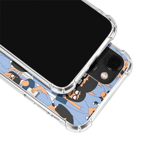 Bobs Burgers Tina Belcher iPhone 13 Mini Clear Case