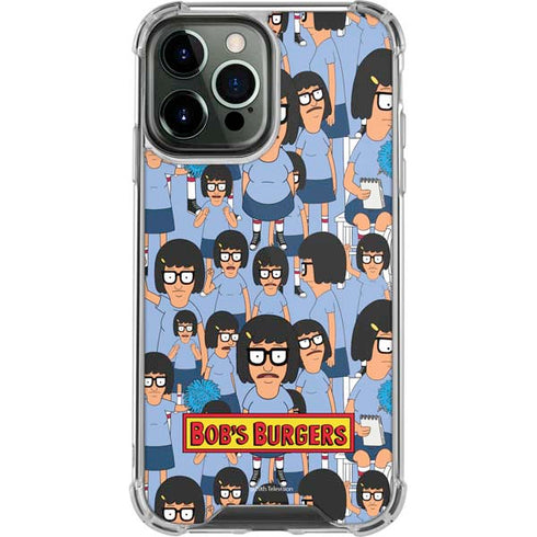 Bobs Burgers Tina Belcher iPhone 13 Pro Max Clear Case