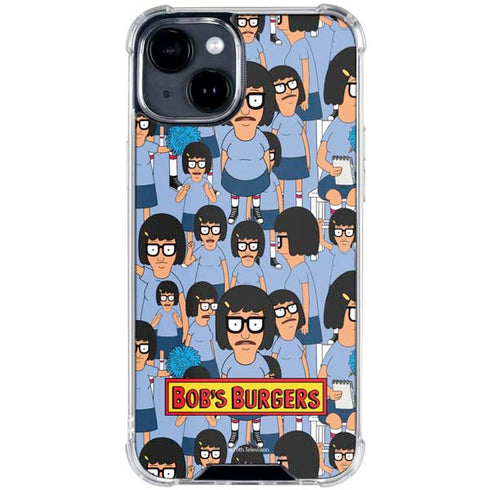 Bobs Burgers Tina Belcher iPhone 14 Plus Clear Case