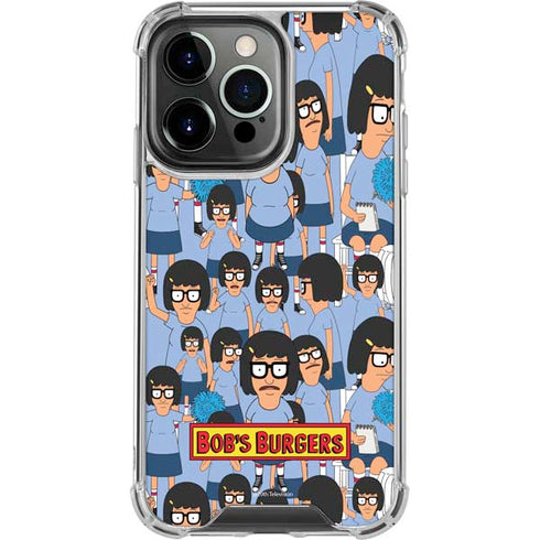 Bobs Burgers Tina Belcher iPhone 14 Pro Clear Case
