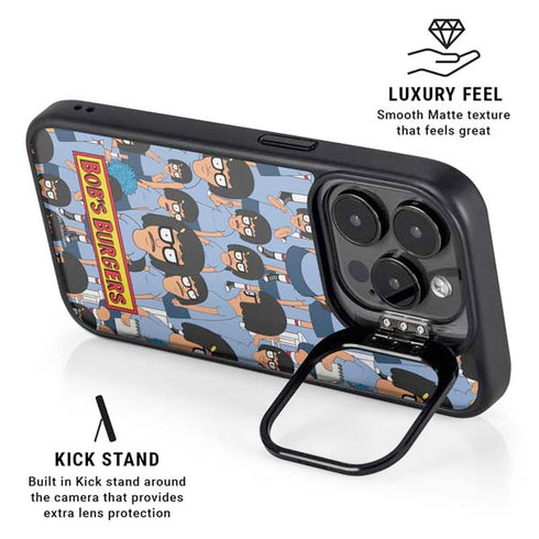 Bobs Burgers Tina Belcher iPhone 14 Pro Max Kickstand Case