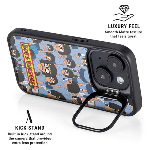Bobs Burgers Tina Belcher iPhone 15 Plus Kickstand Case