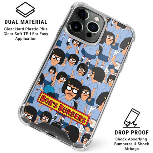 Bobs Burgers Tina Belcher iPhone 15 Pro Clear Case