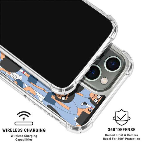 Bobs Burgers Tina Belcher iPhone 15 Pro Max Clear Case