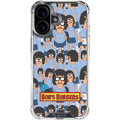 Bobs Burgers Tina Belcher iPhone 16 Plus Clear Case