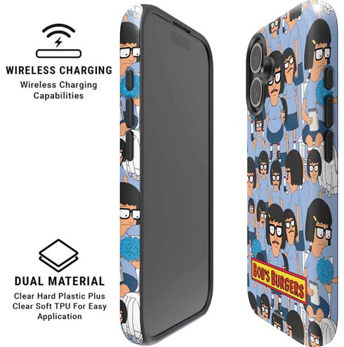 Bobs Burgers Tina Belcher iPhone 16 Plus Magsafe Impact Case