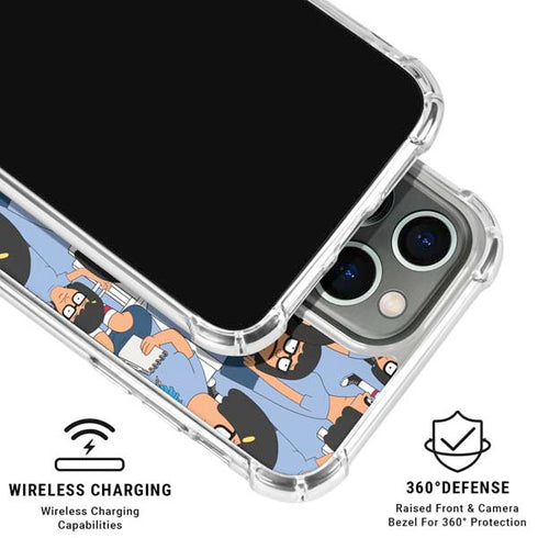 Bobs Burgers Tina Belcher iPhone 16 Pro Max Clear Case