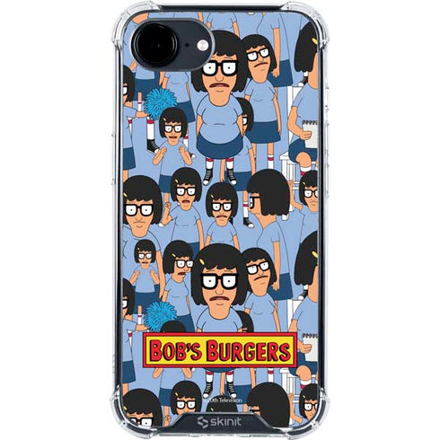 Bobs Burgers Tina Belcher iPhone 16e Clear Case