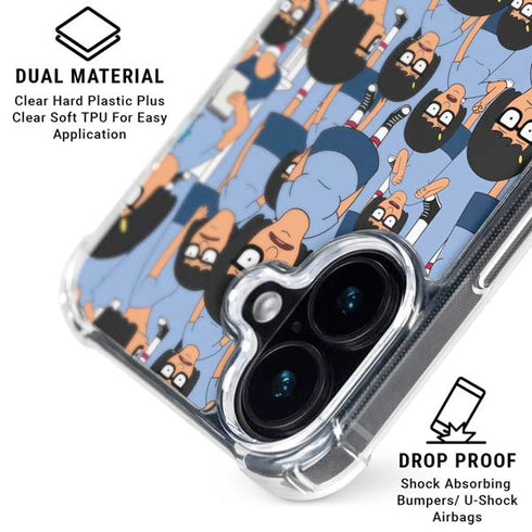 Bobs Burgers Tina Belcher iPhone 17 Clear Case