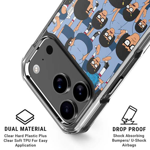 Bobs Burgers Tina Belcher iPhone 18 Pro Clear Case