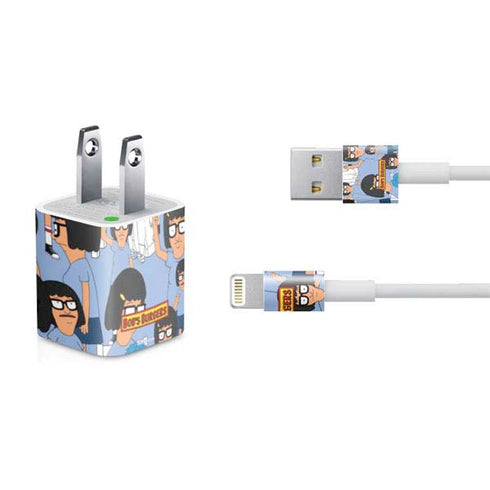 Bobs Burgers Tina Belcher iPhone Charger (5W USB) Skin