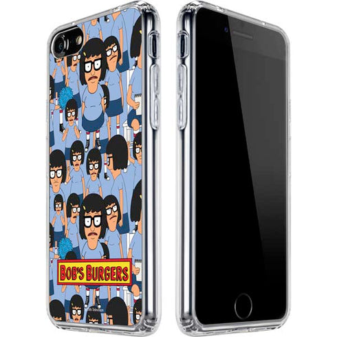 Bobs Burgers Tina Belcher iPhone SE (2nd & 3rd Gen) Clear Case