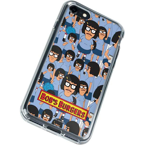 Bobs Burgers Tina Belcher iPhone SE (2nd & 3rd Gen) Clear Case