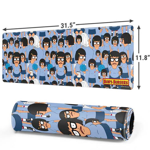 Bobs Burgers Tina Belcher Gaming Mouse Pad