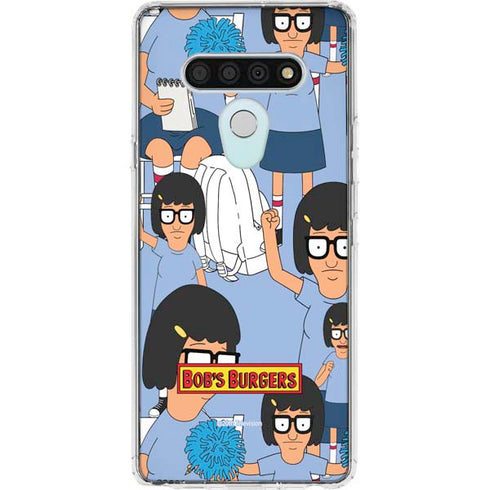 Bobs Burgers Tina Belcher LG Stylo 6 Clear Case