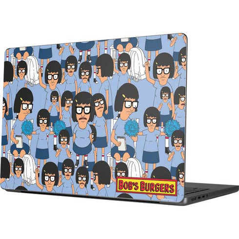 Bobs Burgers Tina Belcher Apple MacBook Pro 14-inch Skin