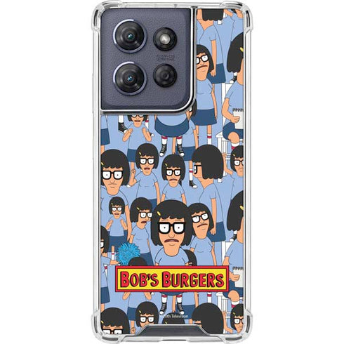 Bobs Burgers Tina Belcher Moto G 5G (2025) Clear Case